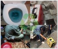 Kiểm tra đường ống nước thải có bị nghẹt hay không