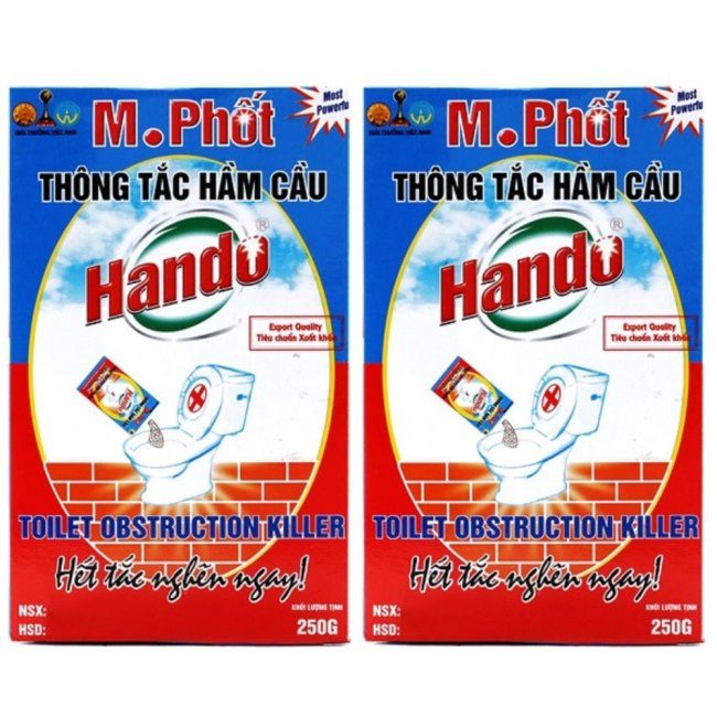 Bột th&ocirc;ng bồn cầu Hando