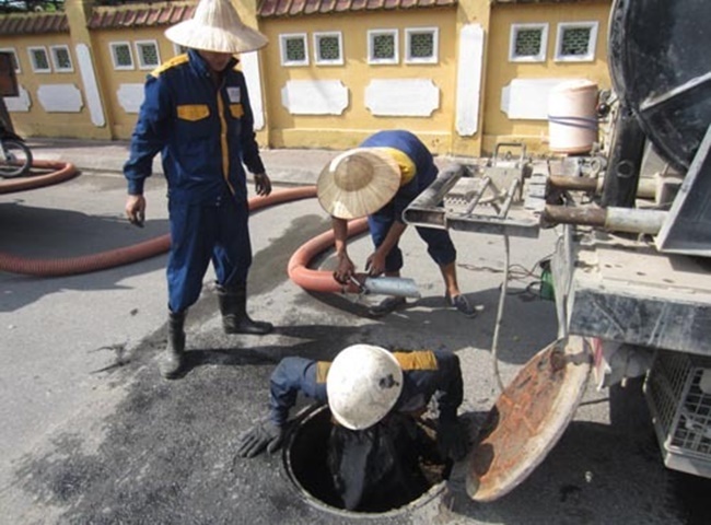 Bảng b&aacute;o gi&aacute; nạo v&eacute;t hố ga huyện Củ Chi chi tiết mới nhất