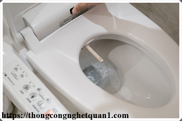 Ch&agrave; rửa bồn cầu th&ocirc;ng minh