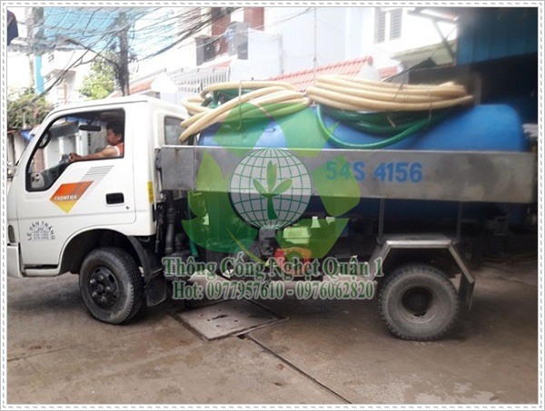 Xe hút bể phốt hải phòng.