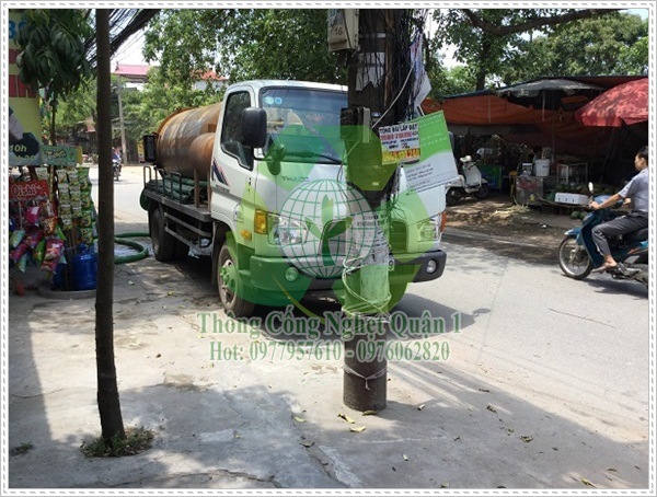 H&uacute;t bể phốt tại phường Minh Khai