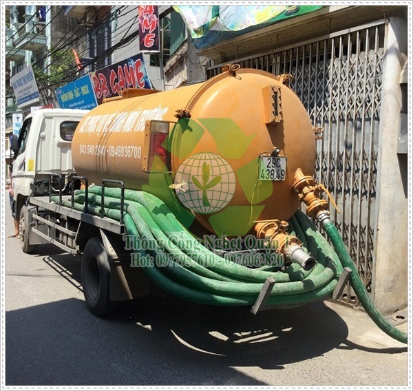 H&uacute;t bể phốt tại huyện Văn L&acirc;m uy t&iacute;n