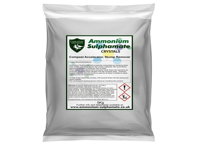 Xử lý rêu trong ống nước bằng amoni sulfamate